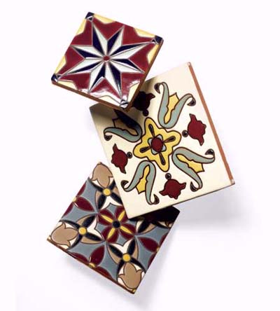 classic handmade tiles and mosaic