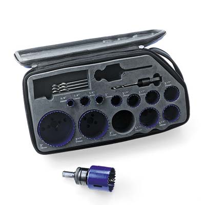 kit to hold 2 arbor hole saws