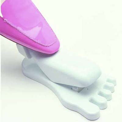 pedal powered foot flush