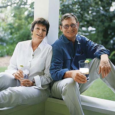 homeowners Judy and Pat Ball