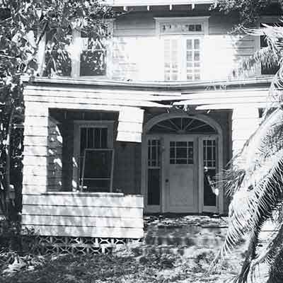 before image of dilapidated Craftsman