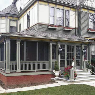 side porch rails and balusters