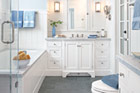 bathroom remodel after with laundry part
