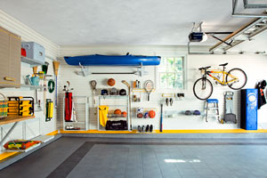 neat organized garage