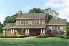 Photoshop remodel of a colonial to a Bungalow design