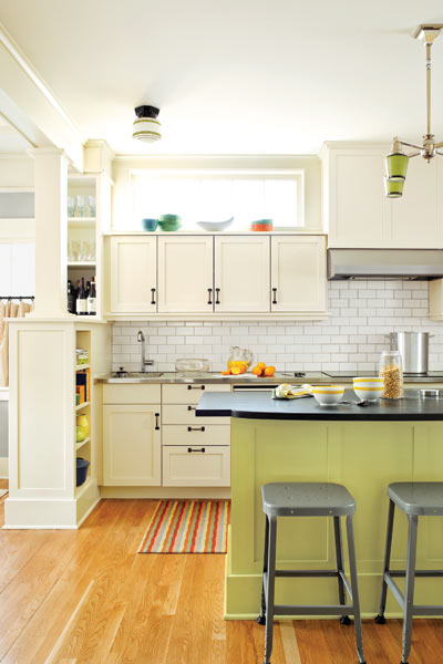 whole house remodel bungalow kitchen 