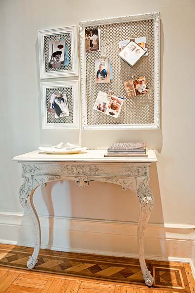 money saving blogger DIY project picture frame message board