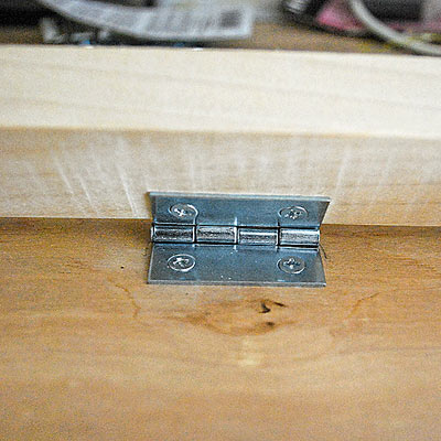 money saving blogger DIY project drying rack step 3