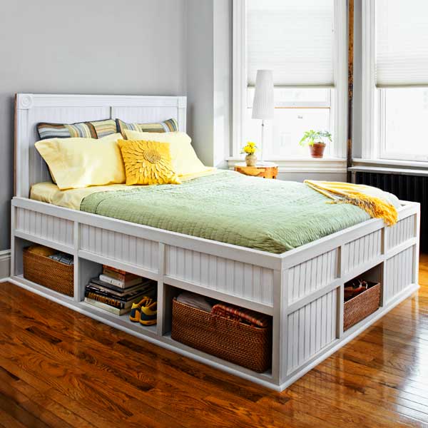 Storage Bed | 27 Ways to Build Your Own Bedroom Furniture | This Old ...