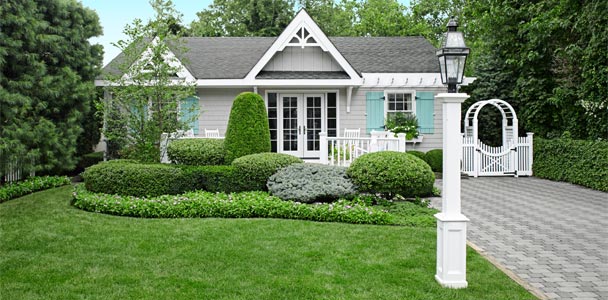 1950s seaside cottage after renovation