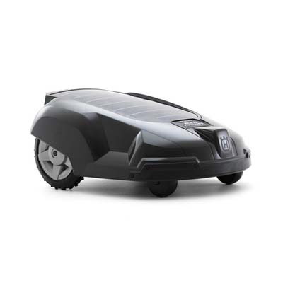 robotic lawnmower that runs on solar power