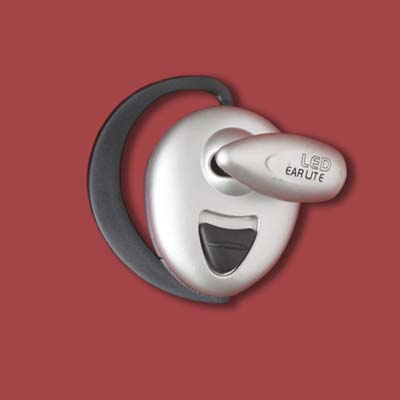 LED light that clips on the ear