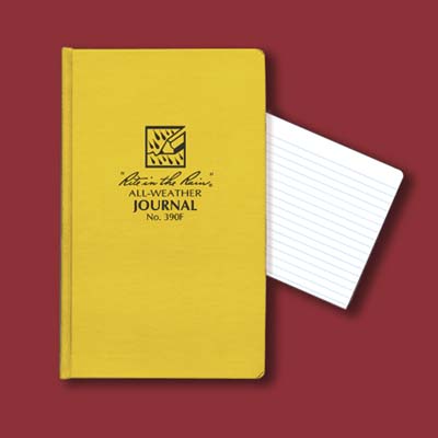waterproof journal