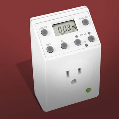 programmable receptacle timer
