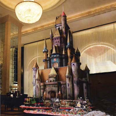 sugar castle inspired by european architecture