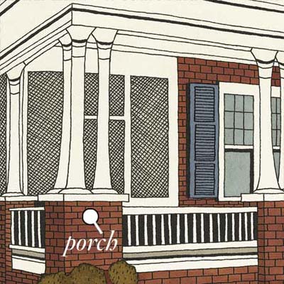 porches help shelter direct sunlight and invite cool breezes