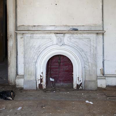 Roxbury, MA fireplace mantel to be restored