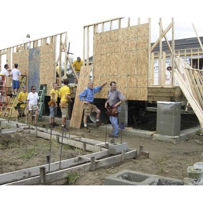 musicians' village, lower ninth ward in New Orleans 