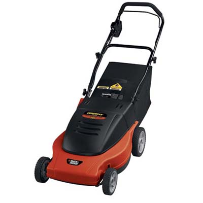 cordless mulching lawnmower by black & decker