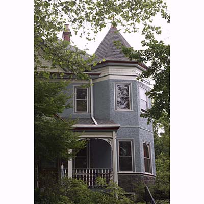 turret stacked over another room