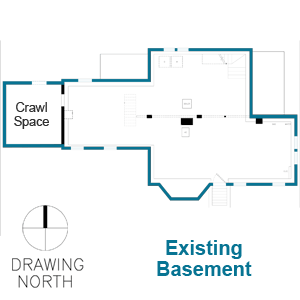 Arlington Italianate Basement