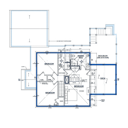 second floor plan for aburndale house project 