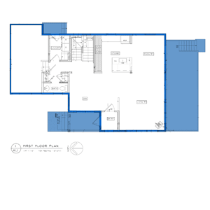 Barrington Beach House First Floor Before