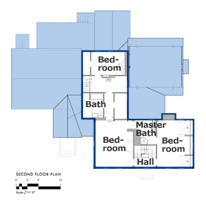 bedford house second floor