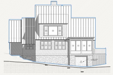 essex house rear elevation 