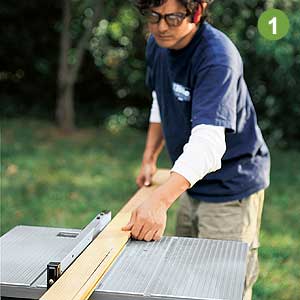 cut the new boards to length