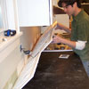 set the backsplash
