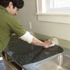 oil the soapstone