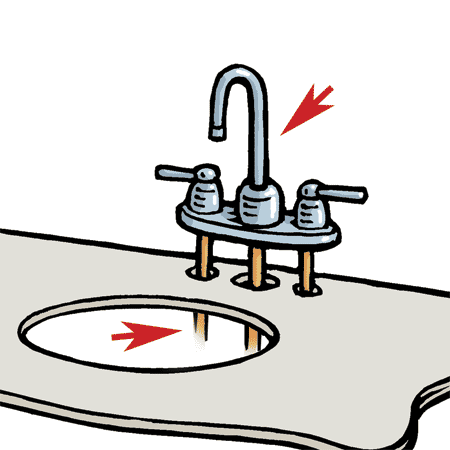 Connect the plumbing