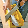 miter cut an inside or outside corner