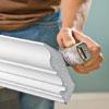 shave the back of an angled cut to create room for the two corners to come together