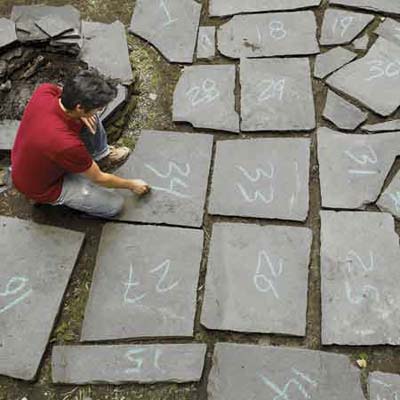 number the stones