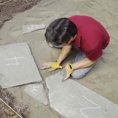 lay the stone
