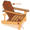attach the slats