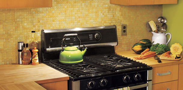 fully installed tile backsplash