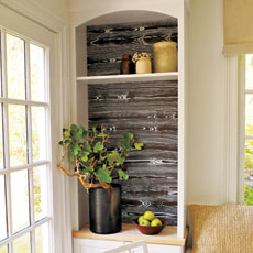 Faux Wood Grain, Fast and Easy