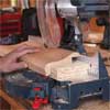 miter the bar molding when building a bar