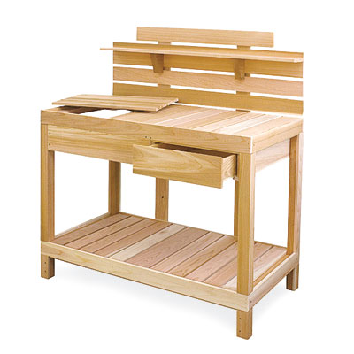 Potting Bench Plans