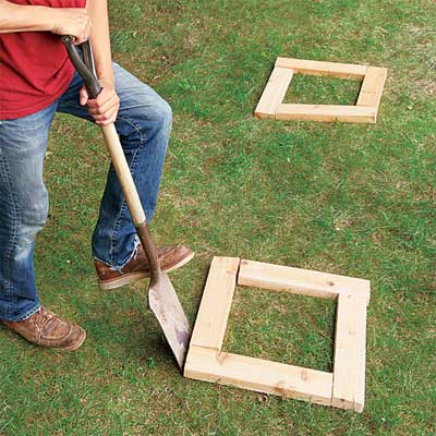 Prepare the Base to make a planter bench