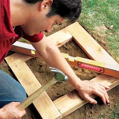 Establish the Base to make a planter bench