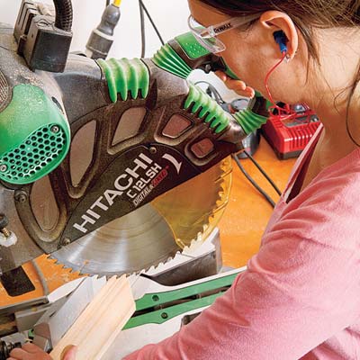 cutting crown molding with a miter saw