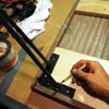 position the hairpin legs in each of the table's four corners to Build a Hairpin-Leg Coffee Table