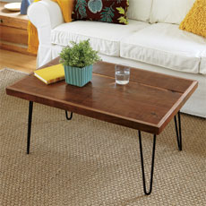 How to Build a Hairpin-Leg Coffee Table