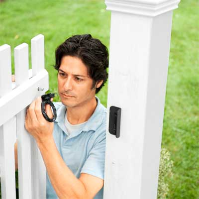 Add the Latch and Stop to build a garden gate