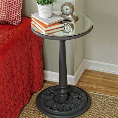 How to Build a Mirror-Topped Accent Table