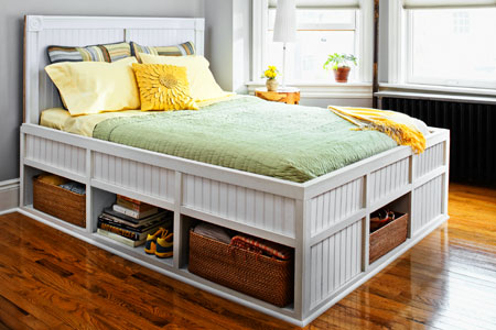 How To Build A Twin Size Platform Bed With Storage